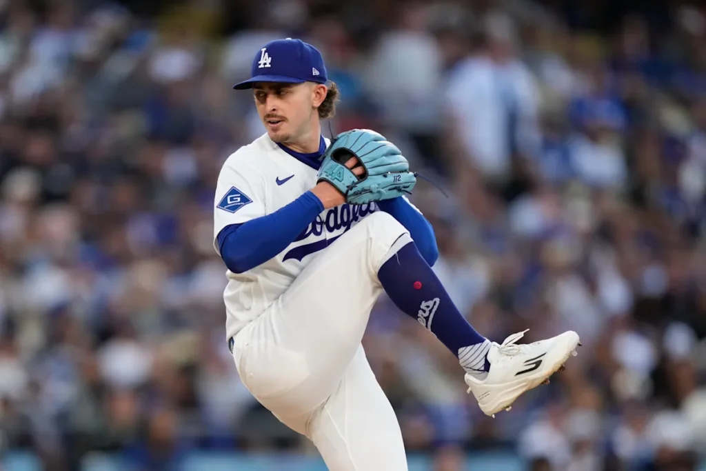 Dodgers beat Phillies as Justin Wrobleski strikes out 9 and Los Angeles hits 4 homers