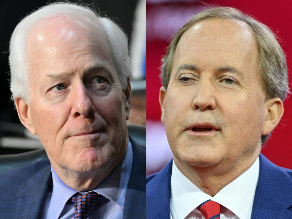 In Texas, Cornyn and Paxton's Senate primary runoff tests Trump's grip on GOP