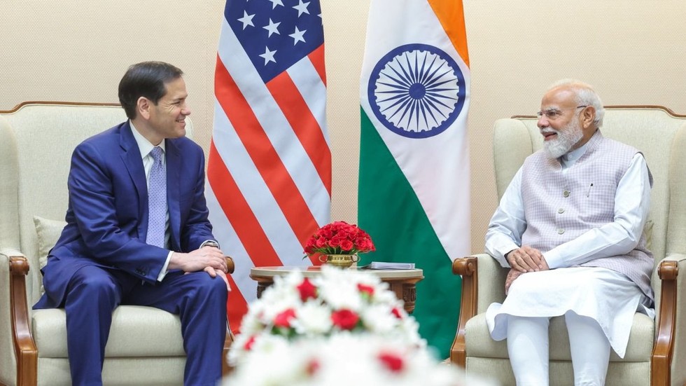 Rubio meets Modi to push ‘US energy products’ — RT India Rubio meets Modi to push ‘US energy products’ — RT India