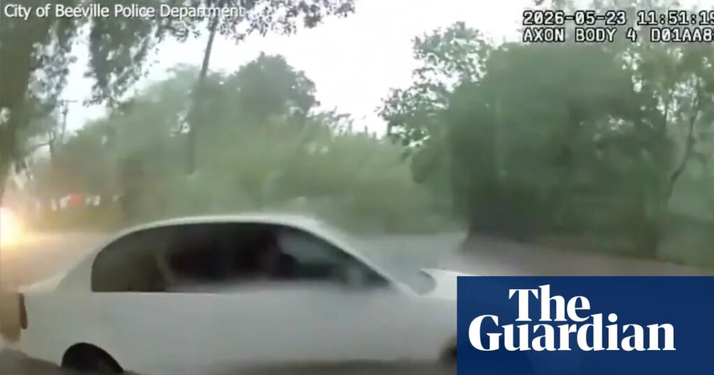 Texas officers rescue infant from car trapped in floodwaters | Texas