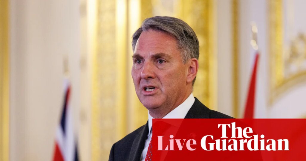 Australia news live: Richard Marles left adrift as UK counterpart quits hours before scheduled visit to naval yard | Australia news