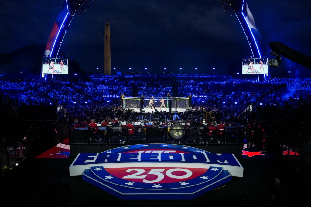 Five arrested, charged with plotting to attack UFC event at White House, DOJ says Five arrested, charged with plotting to attack UFC event at White House, DOJ says