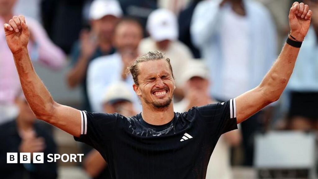 French Open 2026: Alexander Zverev had the ‘best and worst moments’ of his life on Court Philippe-Chatrier Alexander Zverev of Germany celebrates victory over Flavio Cobolli of Italy