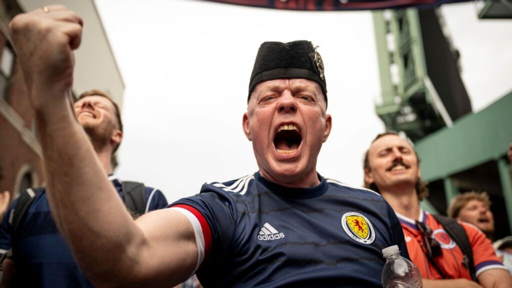 Full hearts, empty kegs, can't lose: Scotland's Tartan Army takes over World Cup