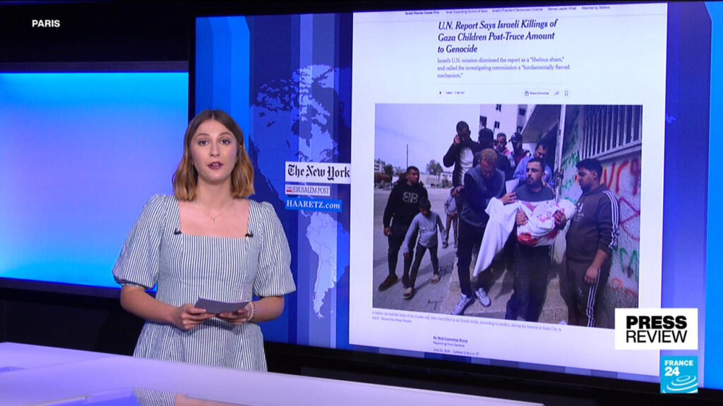 ‘Genocide’: UN report says Israel ‘deliberately killed Palestinian children’ – Press Review 'Genocide': UN report says Israel 'deliberately killed Palestinian children' - Press Review