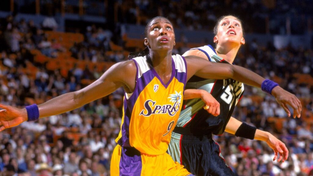 Inside the WNBA's inaugural game between Liberty, Sparks in 1997