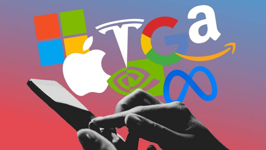 Magnificent Seven stocks shed $2.3tn in Wall Street tech rotation