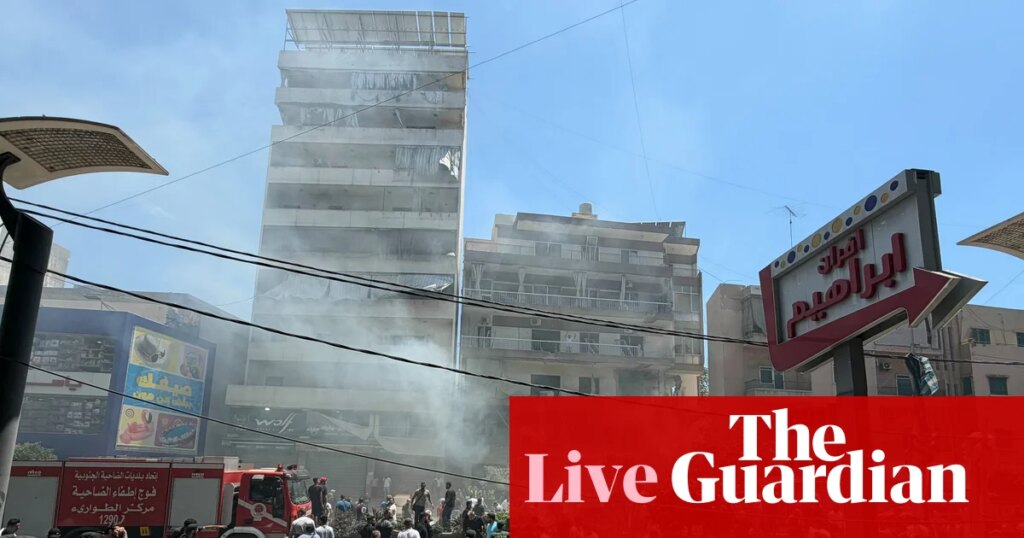 Middle East crisis live: Iran warns of ‘imminent’ response to Israeli strike on Beirut as ceasefire deal looks shaky | US-Israel war on Iran