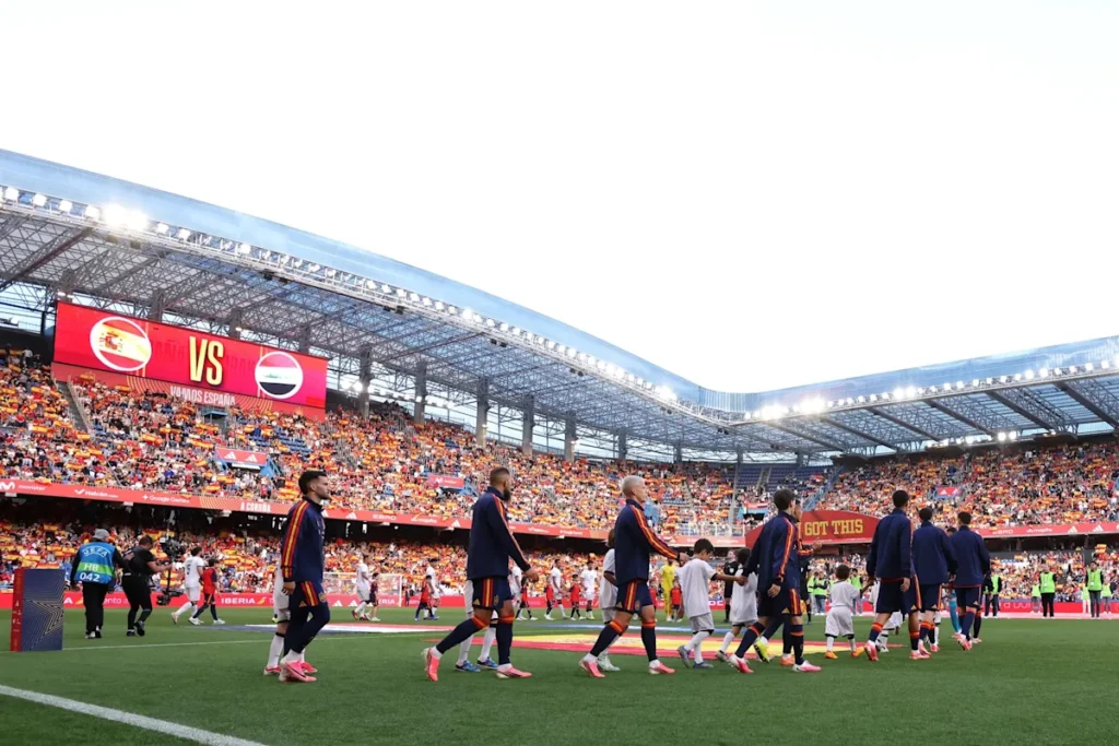 Spain 1-1 Iraq: Doski holds La Roja to stalemate with stunning first international strike
