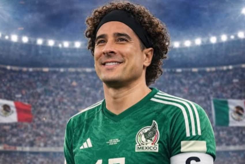 The World Cup record for most appearances will be broken in 2026 Guillermo Ochoa, legendary Mexican goalkeeper, in front of adoring fans
