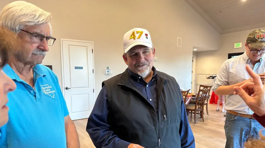 Trump notches win in Nevada GOP House primary for Amodei's seat Trump notches win in Nevada GOP House primary for Amodei's seat