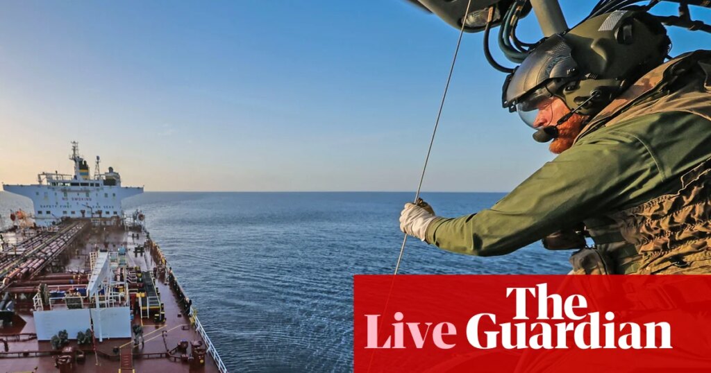 UK forces board sanctioned Russian oil tanker in English Channel for the first time, says Keir Starmer - UK politics live | Politics