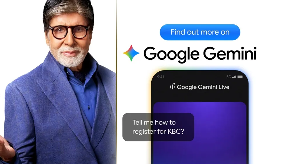 Amitabh Bachchan’s ‘KBC’ Adds Google Gemini as AI Guide Amitabh Bachchan's 'KBC' Adds Google Gemini as AI Guide