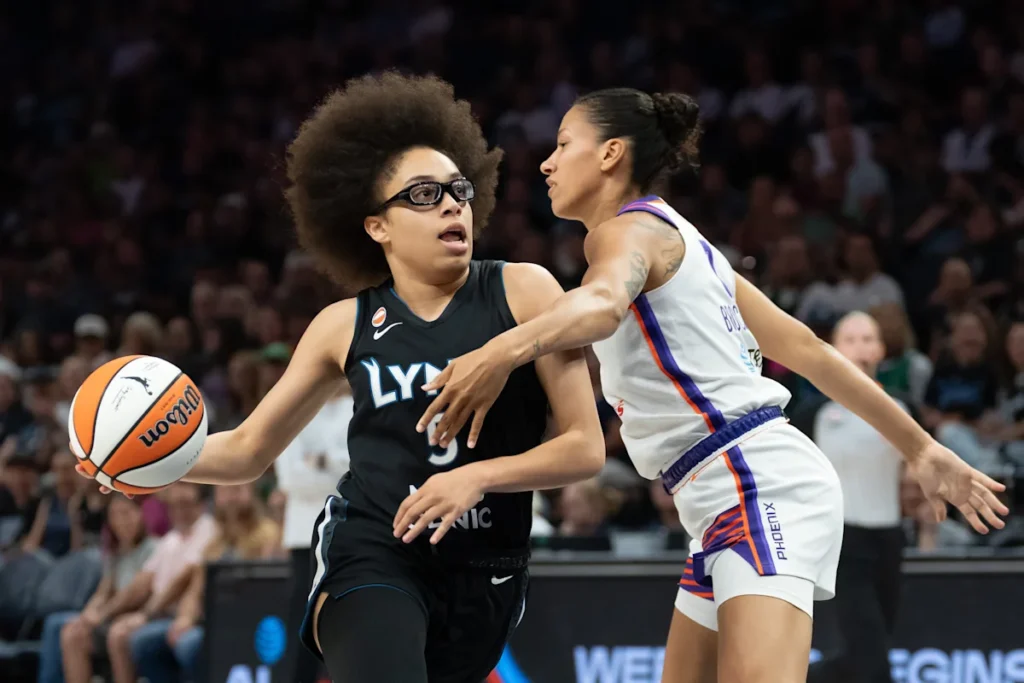 Kayla McBride's 37, Olivia Miles' career-high 33 lead Lynx in rally past Mercury to improve on WNBA's best record