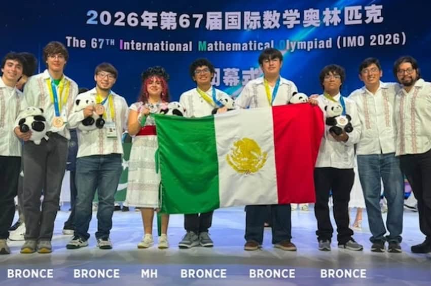 Mexican high schoolers win 5 medals at Math Olympiad mexican m,aath olympiad participants