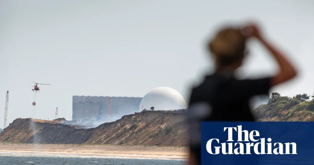 Suffolk wildfire near Sizewell nuclear plant ‘stabilising’ after 24 hours | Suffolk