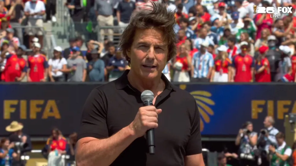 Tom Cruise Makes Appearance At World Cup Final To “Celebrate A Tournament That Brought The World Together”: “This Is Unity & This Is Greatness” Tom Cruise Makes Appearance At World Cup Final To "Celebrate A Tournament That Brought The World Together": "This Is Unity & This Is Greatness"