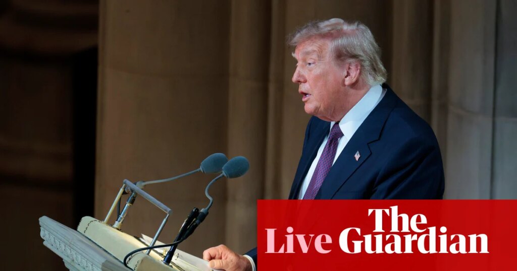 Trump praises Lindsey Graham as a ‘true American original’ in eulogy at Washington DC funeral service – latest updates | Republicans