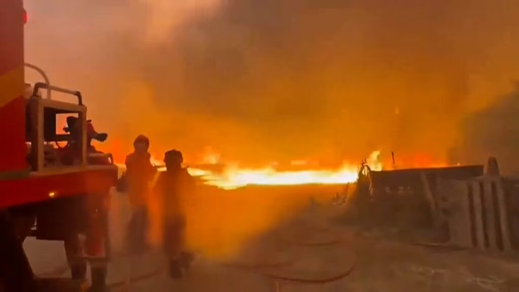 Video. Spain battles major Aragon wildfire amid heatwave and climate fears