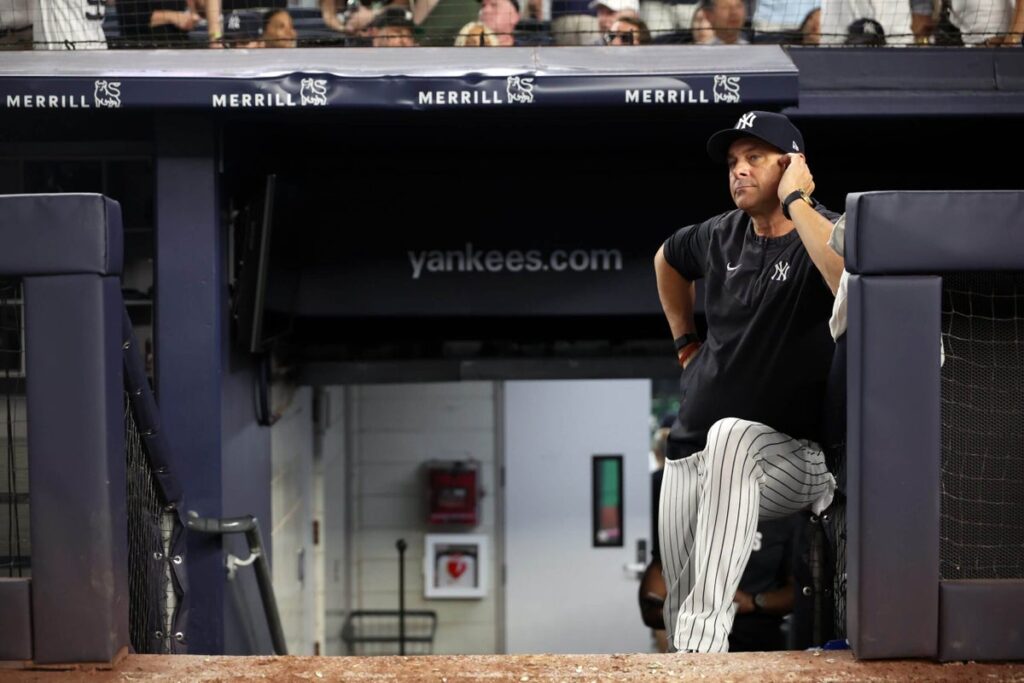 Yankees’ Aaron Boone takes blame in gut-wrenching loss to Dodgers Yankees’ Aaron Boone takes blame in gut-wrenching loss to Dodgers