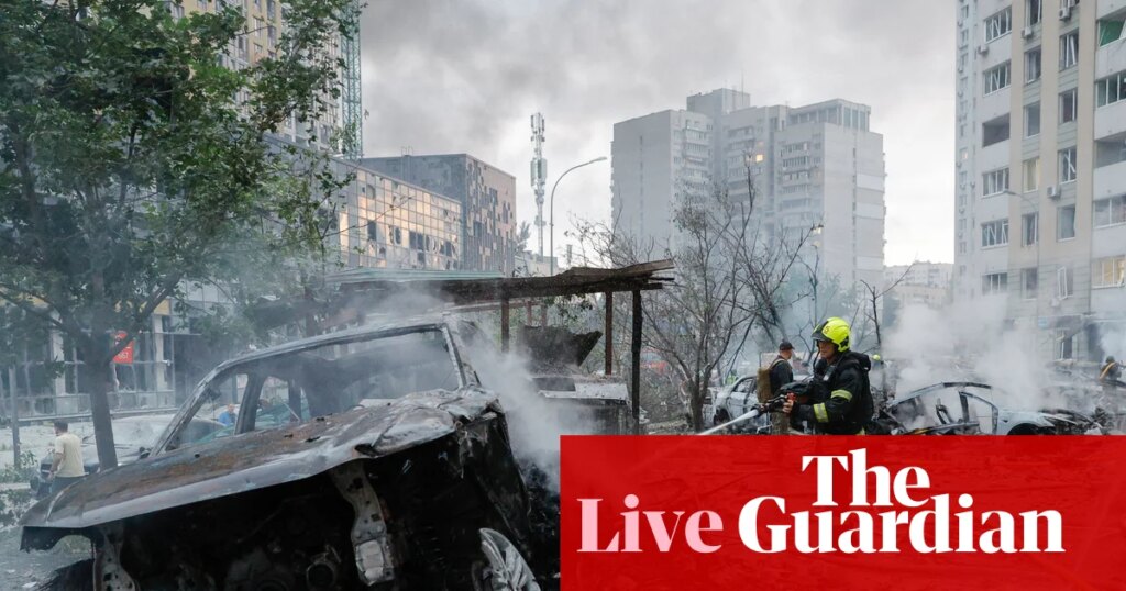 Zelenskyy calls for ‘strong decisions’ at Nato summit after Russia kills 11 in overnight strikes on Kyiv – Europe live | Ukraine Zelenskyy calls for ‘strong decisions’ at Nato summit after Russia kills 11 in overnight strikes on Kyiv – Europe live | Ukraine