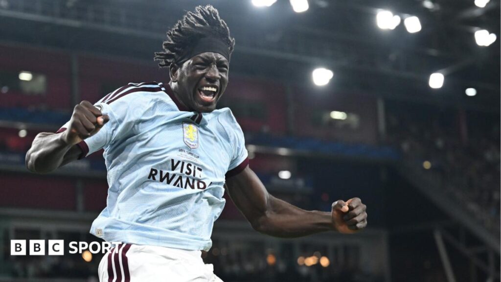 Aston Villa: Striker Brian Madjo makes impressive entrance after eight months in limbo Celebrity MasterChef