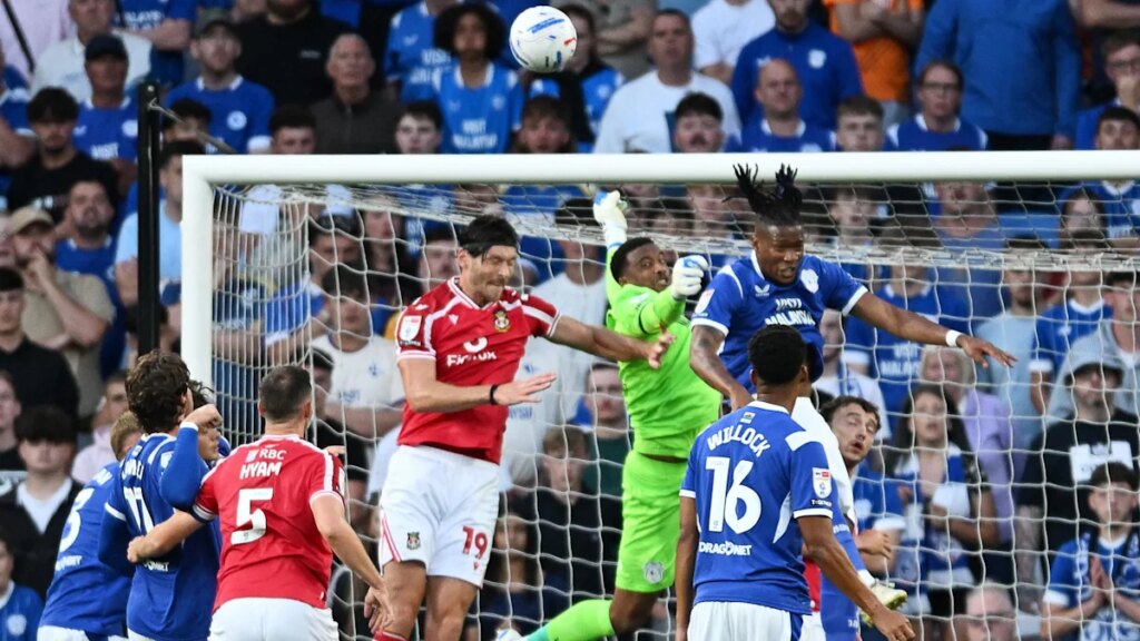 Championship: Doyle strikes post as Wrexham push for a second against Cardiff Championship: Doyle strikes post as Wrexham push for a second against Cardiff