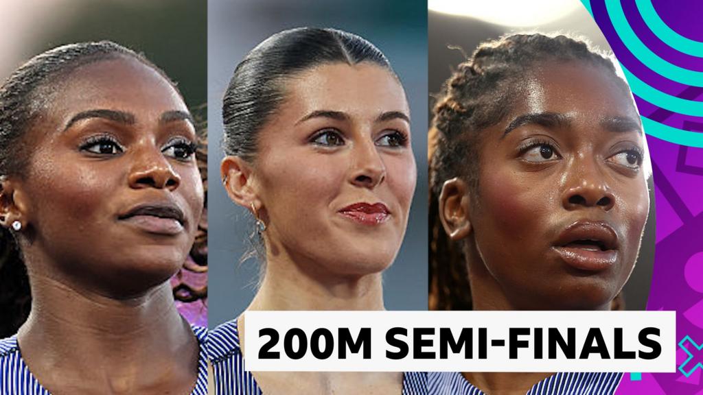European Athletics Championship: Dina Asher-Smith, Amy Hunt and Success Eduan progress to 200m finals The faces of Dina Asher-Smith, Amy Hunt and Success Eduan