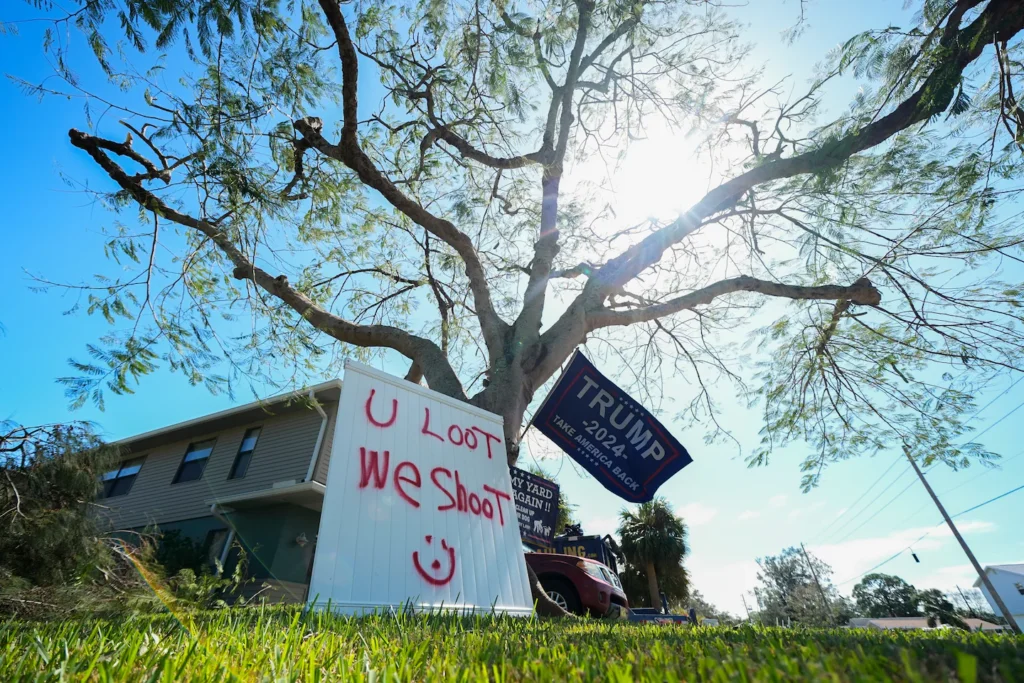Fired FEMA crew leader defends skipping homes with Trump campaign signs