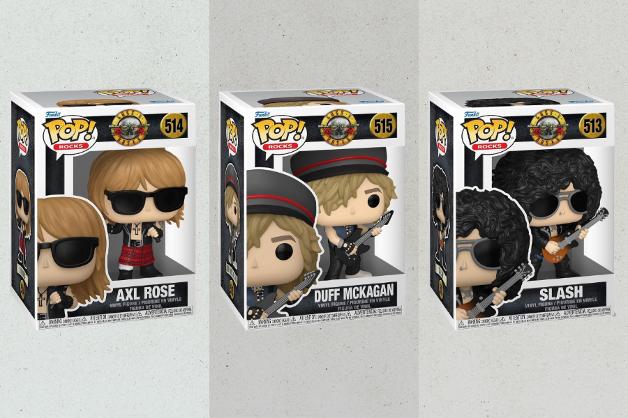 Guns N’ Roses Funko Pop! Collection: Buy Band Member Figurines Online Funko Vinyl Gold 5”: Guns N' Roses Slash with Chase