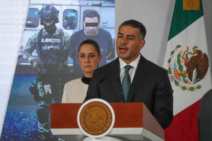 Security minister: ‘R1’ ordered Manzo’s murder for defying cartel Security Minister Omar GarcĂa Harfuch discusses the arrest of