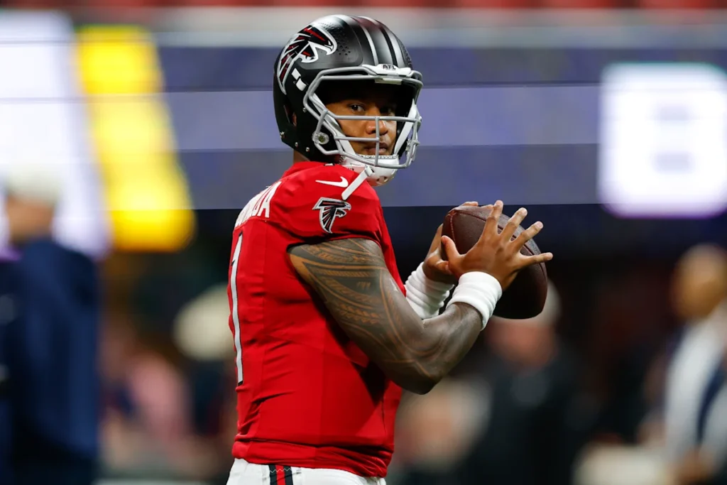 Tagovailoa, Falcons offense struggle to get started in his brief Atlanta debut Tagovailoa, Falcons offense struggle to get started in his brief Atlanta debut