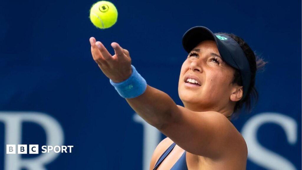 US Open 2026 qualifying results: Heather Watson among British winners in New York Heather Watson begins her service motion