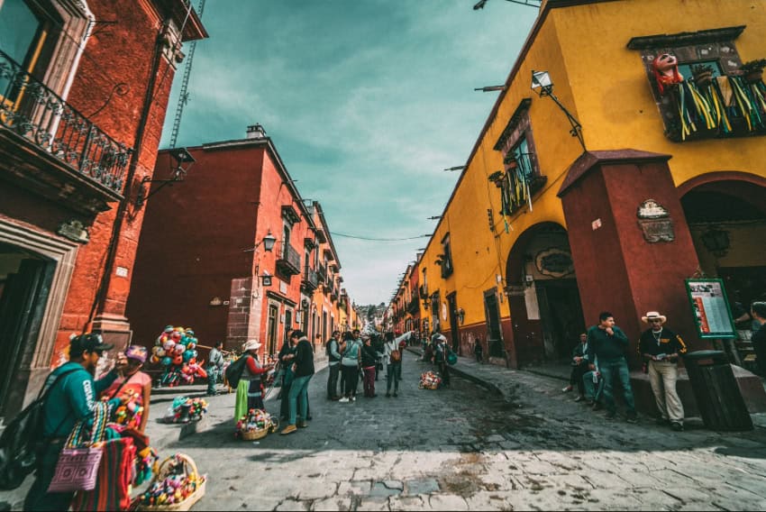 Why San Miguel de Allende draws so many American tourists Locals and visitors mingle on the streets of San Miguel