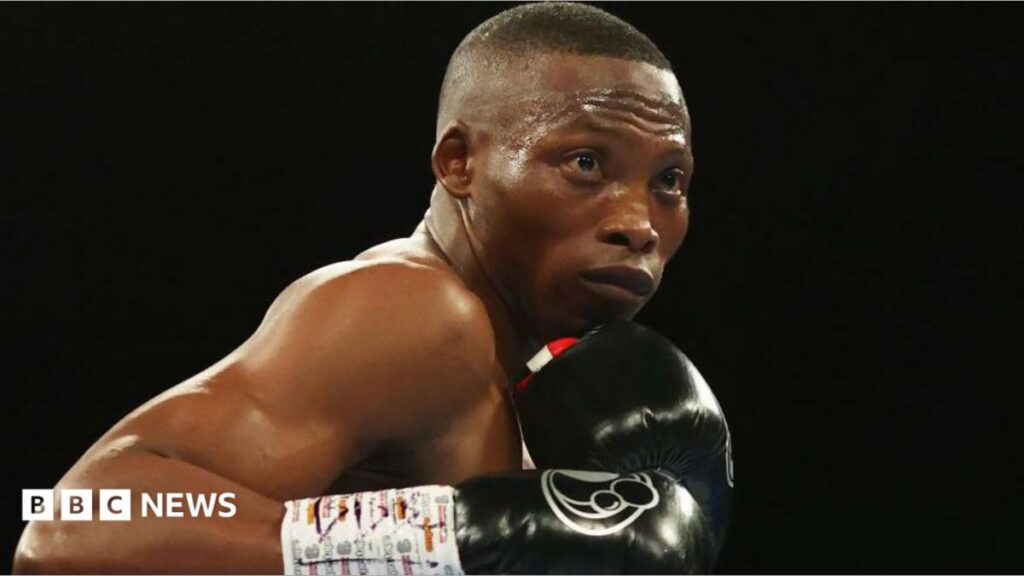Zolani Tete: Four arrested over boxing champion’s murder in South Africa Zolani Tete is seen during a boxing match