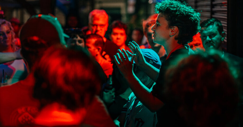 ‘Comradely’ Talks and a ‘Deer Leader’ Mascot: Scenes From the D.S.A. Summit