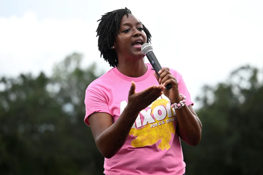 Angie Nixon avoids trial in Florida over DeSantis protest charges Angie Nixon avoids trial in Florida over DeSantis protest charges