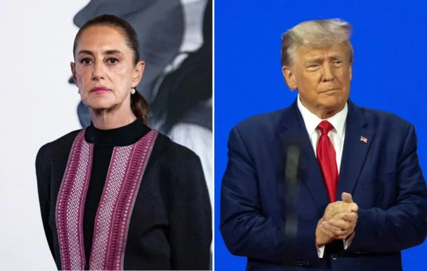 Facing Trump cartel pressure, Sheinbaum turns to US drug use Mexican President Claudia Sheinbaum and US President Donald Trump