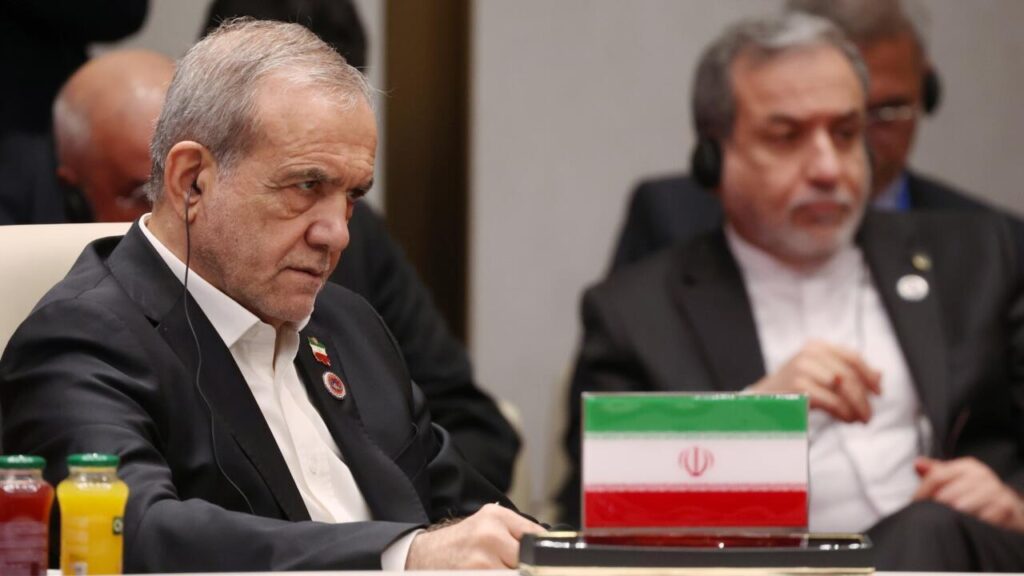 Live: Iran's President says US ‘must choose’ whether to end war