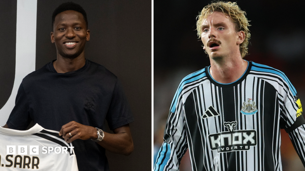 Juventus new signing Pape Matar Sarr has been joined by Nick Woltemade