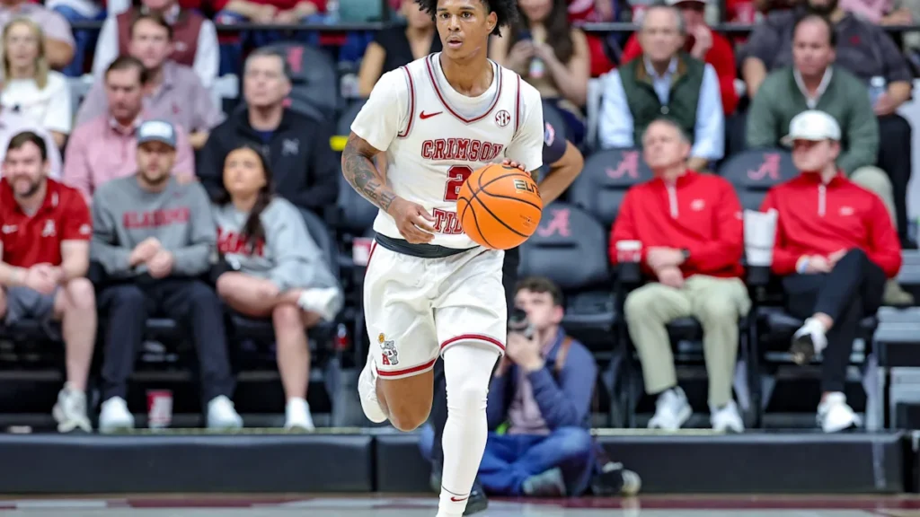 Aden Holloway reinstated at Alabama after drug arrest that led to missed NCAA tournament, suspended for 2 games