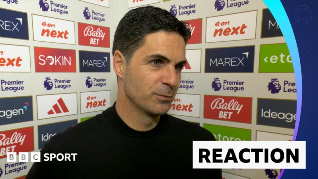 Mikel Arteta post match interview