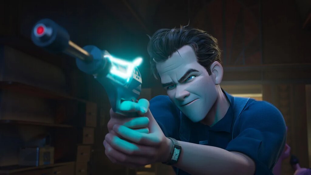 In Metropia, a gigantic city in an alternate future as seen from 1939, private eye Raymond Gunn is drawn into a case involving aliens, murder and a multimedia star named Venus Nova. Raymond Gunn (Sam Rockwell) in Ray Gunn