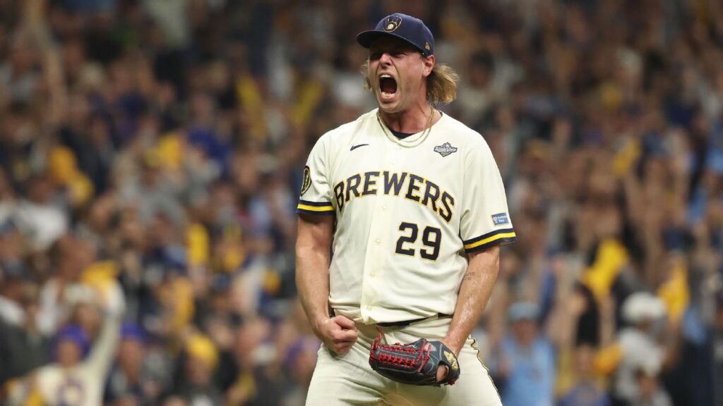 Brewers escape 9th-inning jam, top Rays in World Series opener Brewers escape 9th-inning jam, top Rays in World Series opener
