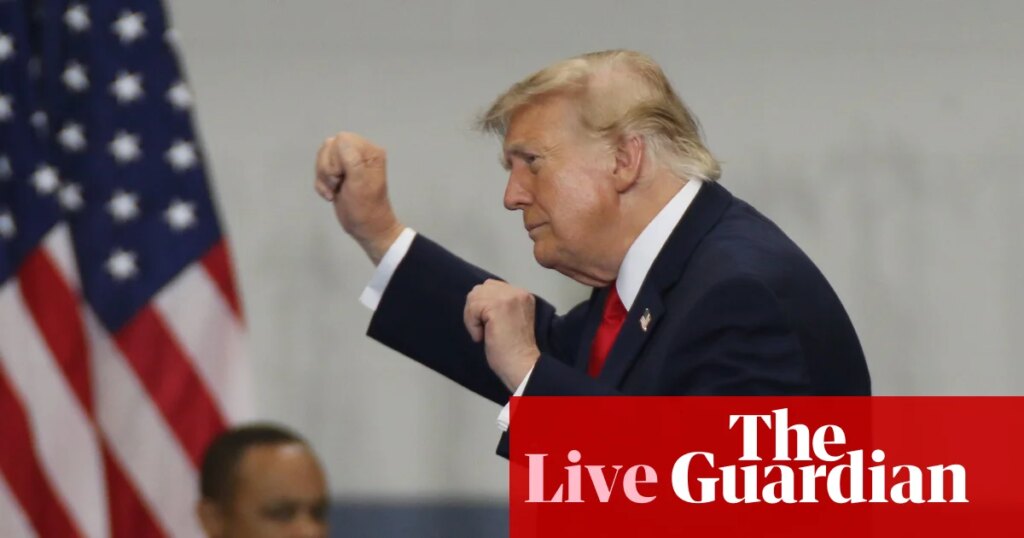 DoJ threatens California over alleged noncitizen voting as Trump tries to rally support for Republicans – US politics live | US news DoJ threatens California over alleged noncitizen voting as Trump tries to rally support for Republicans – US politics live | US news