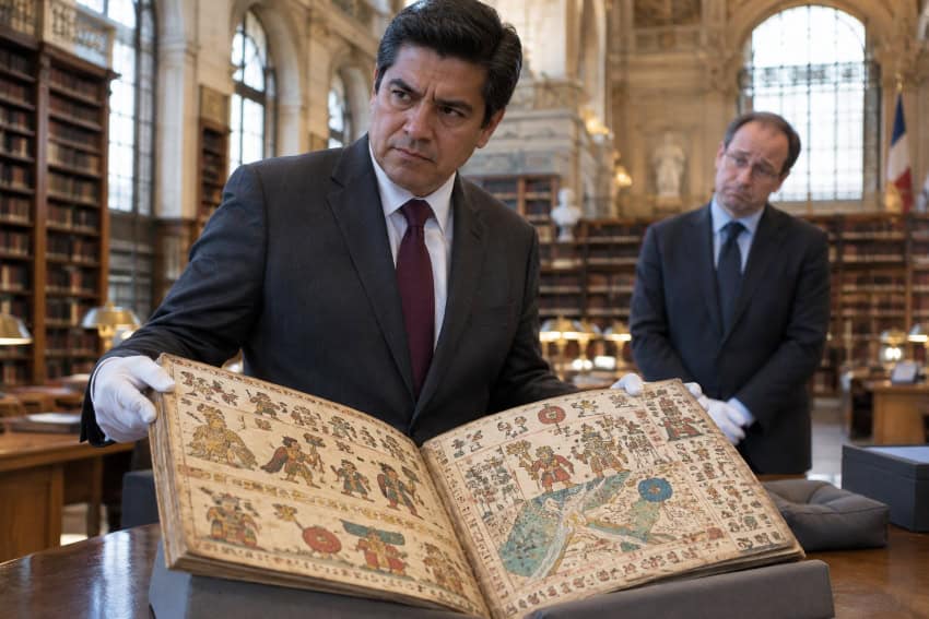 El Jalapeño: Mexico blasts France for delay in returning a book it borrowed 166 years ago El Jalapeño: Mexico blasts France for delay in returning a book it borrowed 166 years ago