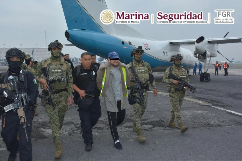 Ex-Navy officer ‘Capitán Sol’ arrested in Jalisco for fuel smuggling Mexican authorities escort accused fuel smuggler and former Navy officer Miguel Ángel Solano Ruiz, aka