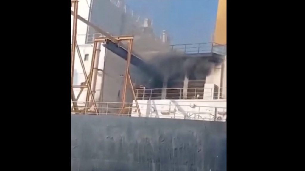 Iran says four tankers on fire after striking mines in Hormuz | Conflict News