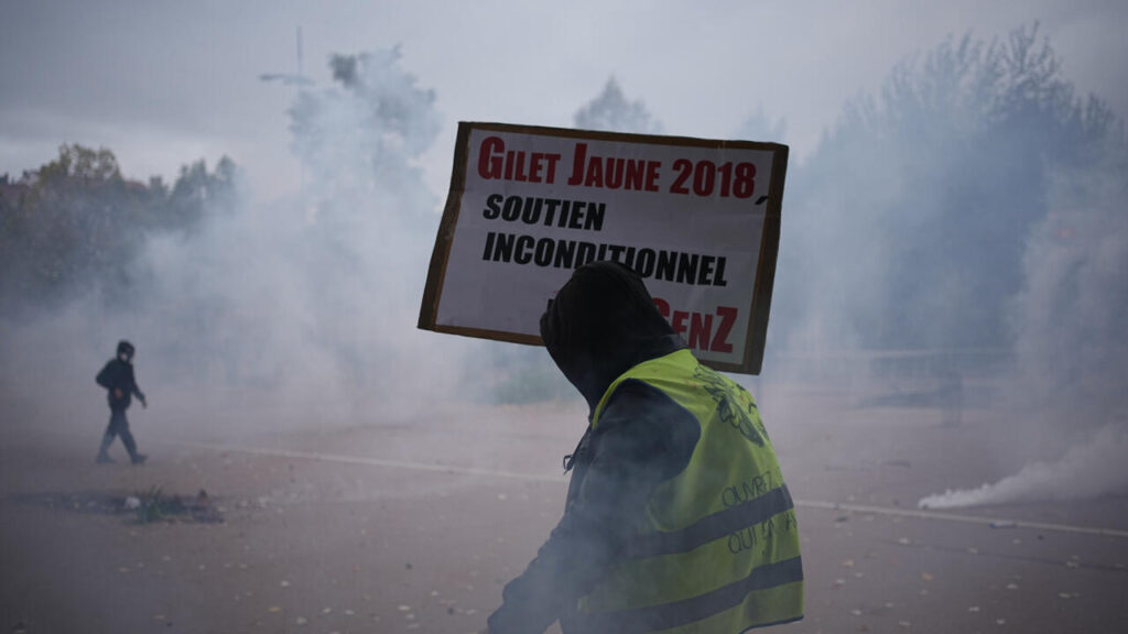 Live: France will ban 'illegitimate' protests in coming days, says Macron