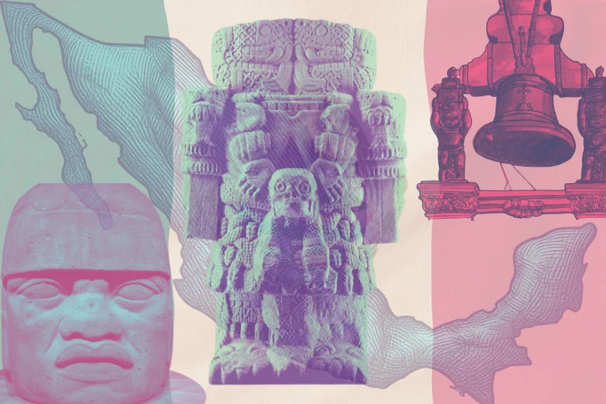 Mexico in 10 objects: The artifacts that tell a nation’s story Illustration depicting some of Mexico